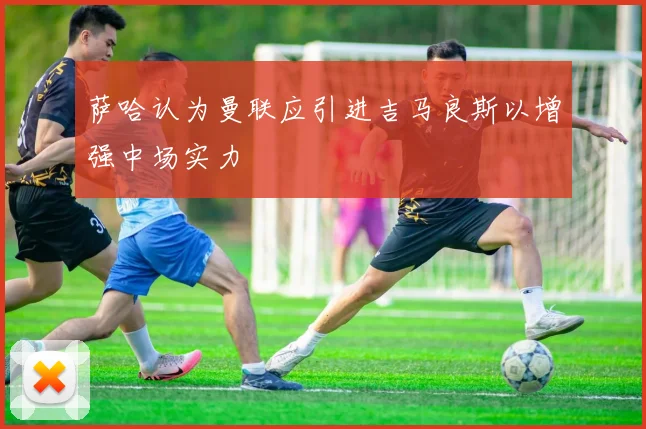 萨哈认为曼联应引进吉马良斯以增强中场实力