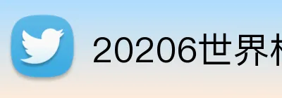 20206世界杯官方 Logo